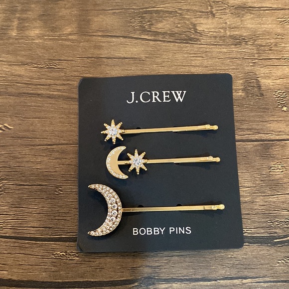 J. Crew Lunar Celestial Bobby Pin Pack. Set of 3. - Picture 5 of 8